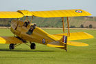 Tiger Moth getting ready for takeoff
