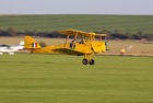 Tiger Moth taking off