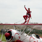 Wingwalkers preparing to take off