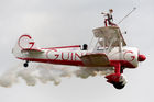 Wingwalkers (Team Guinot) with guest Blue Peter team member