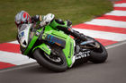 James Webb (Isilon MSS Discovery Kawasaki) during Maxxis British Supersport qualifying session