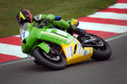 James Hillier (Gearlink Racing Kawasaki) during Maxxis British Supersport qualifying session