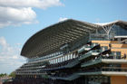 View of the grandstand