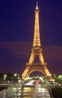 Eiffel Tower at night