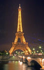 Eiffel Tower at night