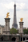 Eiffel Tower with Pont Alexandre III in the foreground