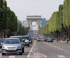 Champs-Elys�es and the Arc de Triomphe