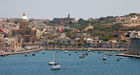 View of Kalkara creek and Kalkara, taken from Fort St Angelo