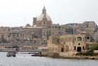 Valletta viewed from Marsamxett Harbour