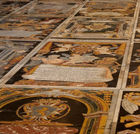 The floor of St John's Co-Cathedral