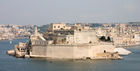 Fort St Angelo as viewed from Valletta
