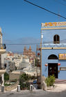 View of the Church of Our Lady of Victory from the top of town  