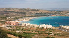 Panorama of Mellieha Bay
