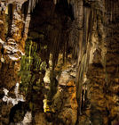 Stone formations at St Michael's Cave