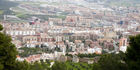 View of Jaen from Castillo de Santa Catalina