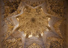 Ceiling in the Nasrid Palaces at the Alhambra