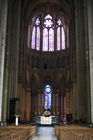View inside Reims cathedral