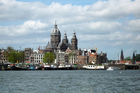 View of Amsterdam cathedral
