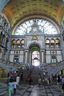 Inside Antwerp Central Station
