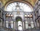 Inside Antwerp Central Station