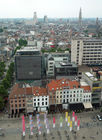 View from the top of the MAS (Museum aan de Stroom)