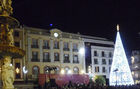 Christmas carols at Plaza de la Constitucion 