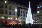 Christmas carols at Plaza de la Constitucion 
