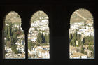 View from the Nasrid Palaces at the Alhambra 