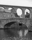 Vieux Pont and the Port de Lanvallay Dinan Viaduct 