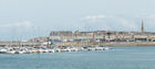 View of Old Town from Plage des Bas-Sablons