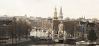 View into Amsterdam from the Nemo museum