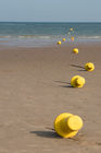 Buoys on the beach