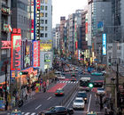 Rush hour in Shinjuku