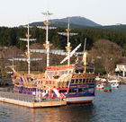 Pirate boat on Lake Ashi in Hakone
