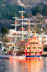 Pirate boat on Lake Ashi in Hakone