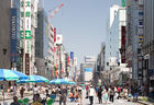 Pedestrianised street (Chuo Dori) in Ginza
