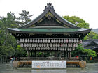 Yasaka Jinja shrine (Gion-san) in the rain