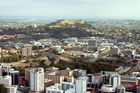 View of Mt Eden from Skytower