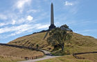 Maori monument on top of One Tree Hill (Maungakiekie)