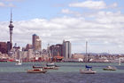 Auckland skyline viewed from Devonport