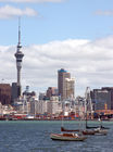 Auckland skyline viewed from Devonport