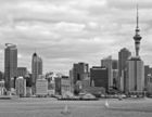 Auckland skyline viewed from Cyril Bassett Lookout