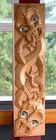 Wood carving at Te Whakarewarewa