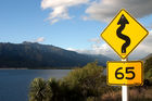 Lake Wanaka with Mt Aspiring National Park as background 