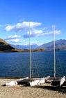 Lake Wanaka with Mt Aspiring National Park as backdrop