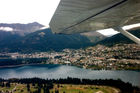 Approaching Queenstown from the air
