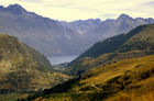 The Remarkables taken from Skippers Road