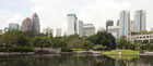 View across KL City Park from Petronas Towers