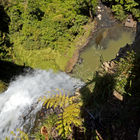 Overlooking the top of Bridal Veil Falls