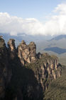 The Three Sisters rock formation